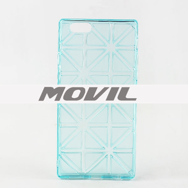 NP-2451 Issey Miyake suave TPU volver cubrir funda para Apple iPhone 6-8